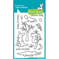 Lawn Fawn CRITTERS DOWN UNDER stamp set